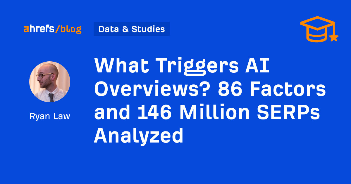 What Triggers AI Overviews? 86 Factors and 146 Million SERPs Analyzed
