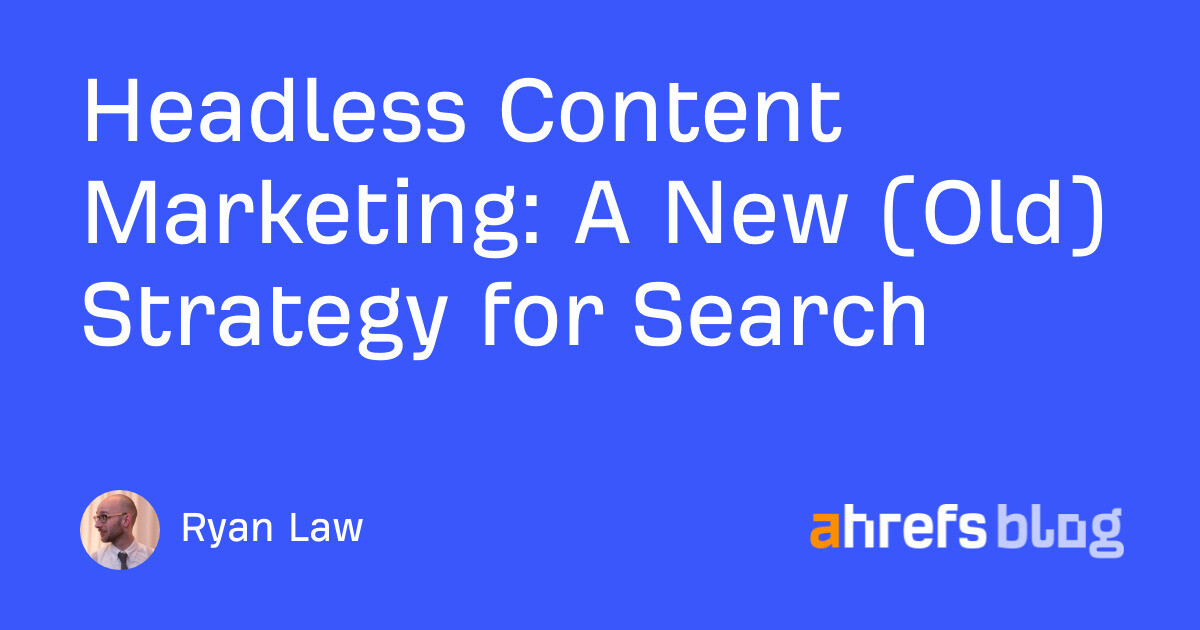 A New (Old) Strategy for Search